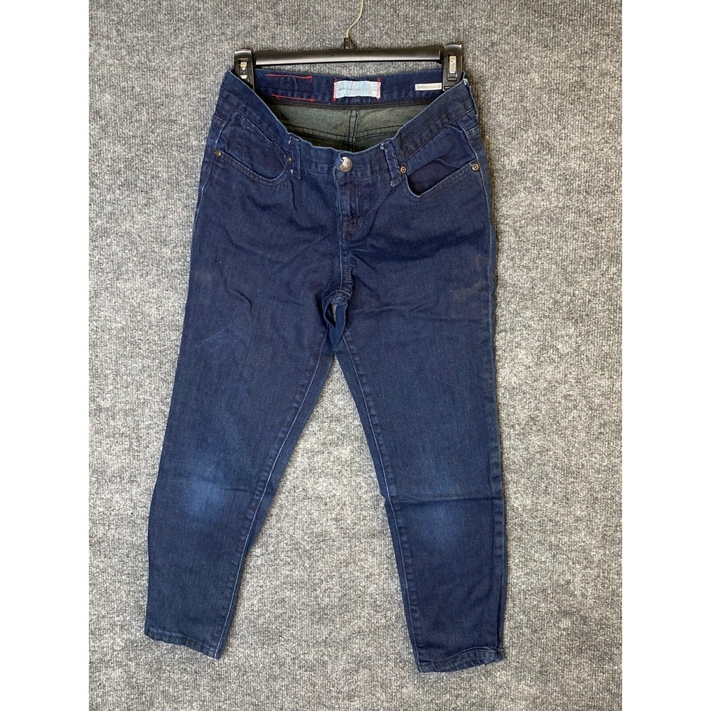Paper Denim & Cloth Audrey Ankle Zip Jeans Dark Wash‎ Women's Size 29